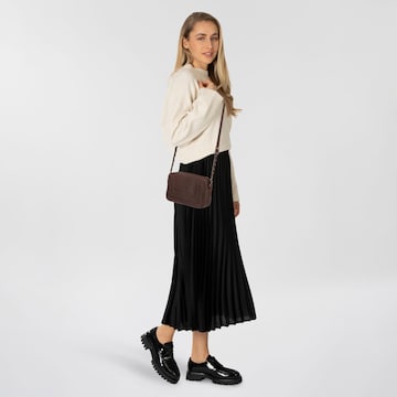 Cowboysbag Schoudertas 'Chained Feltham' in Bruin