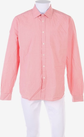 MANOR Button Up Shirt in XS in Red: front