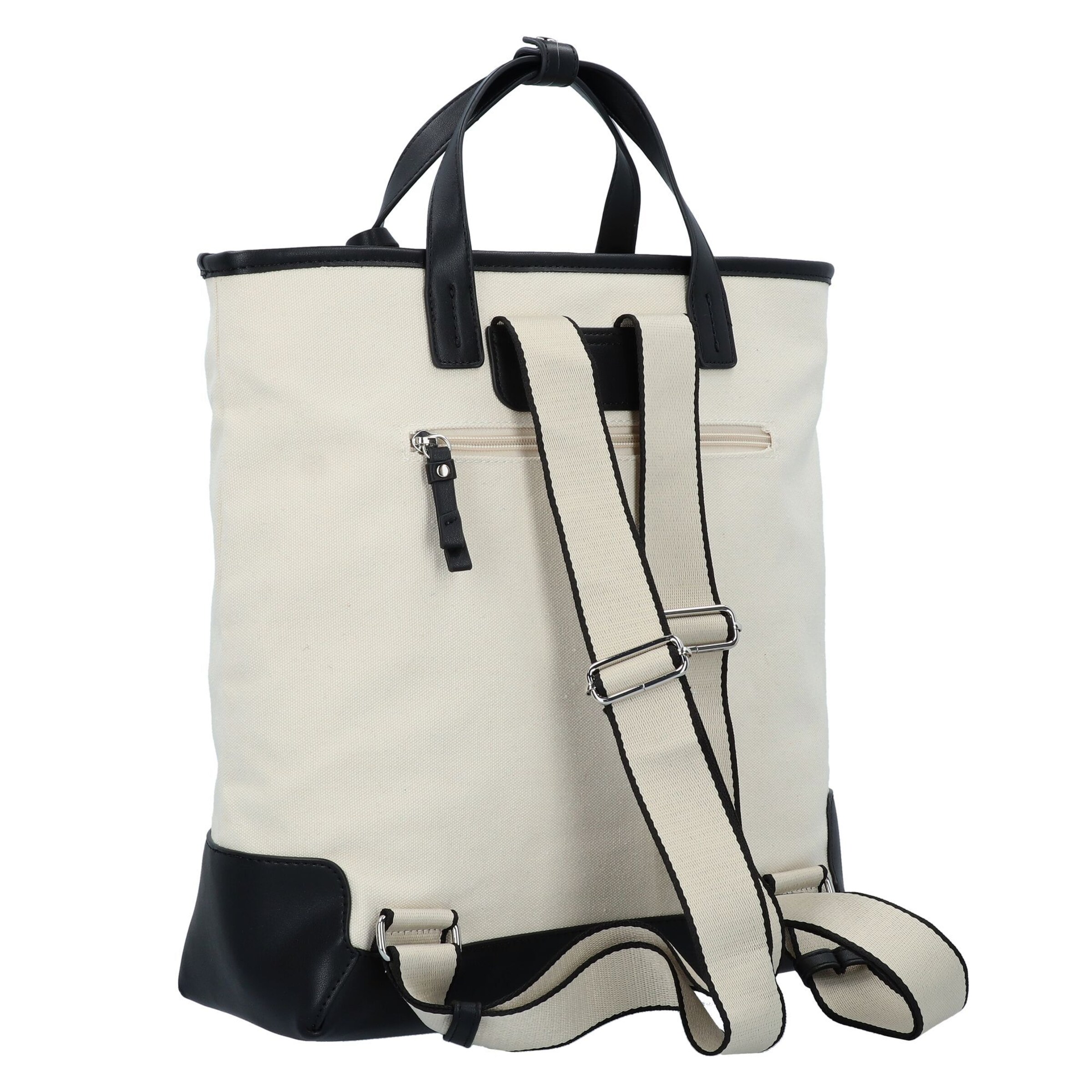 TOM TAILOR Handbag 'Fera' in Beige