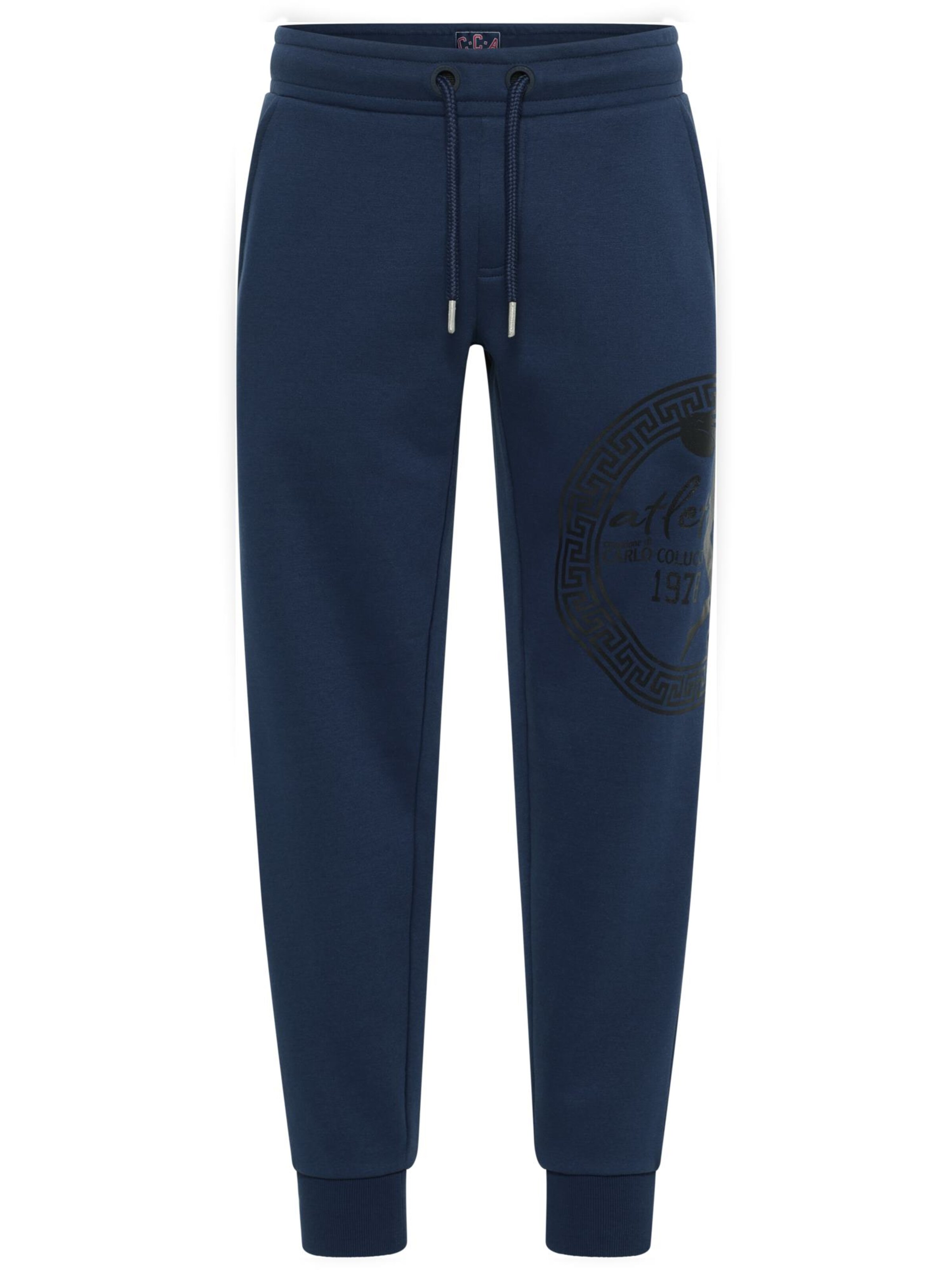 Carlo Colucci Tapered Hose in Blau: Vorderseite