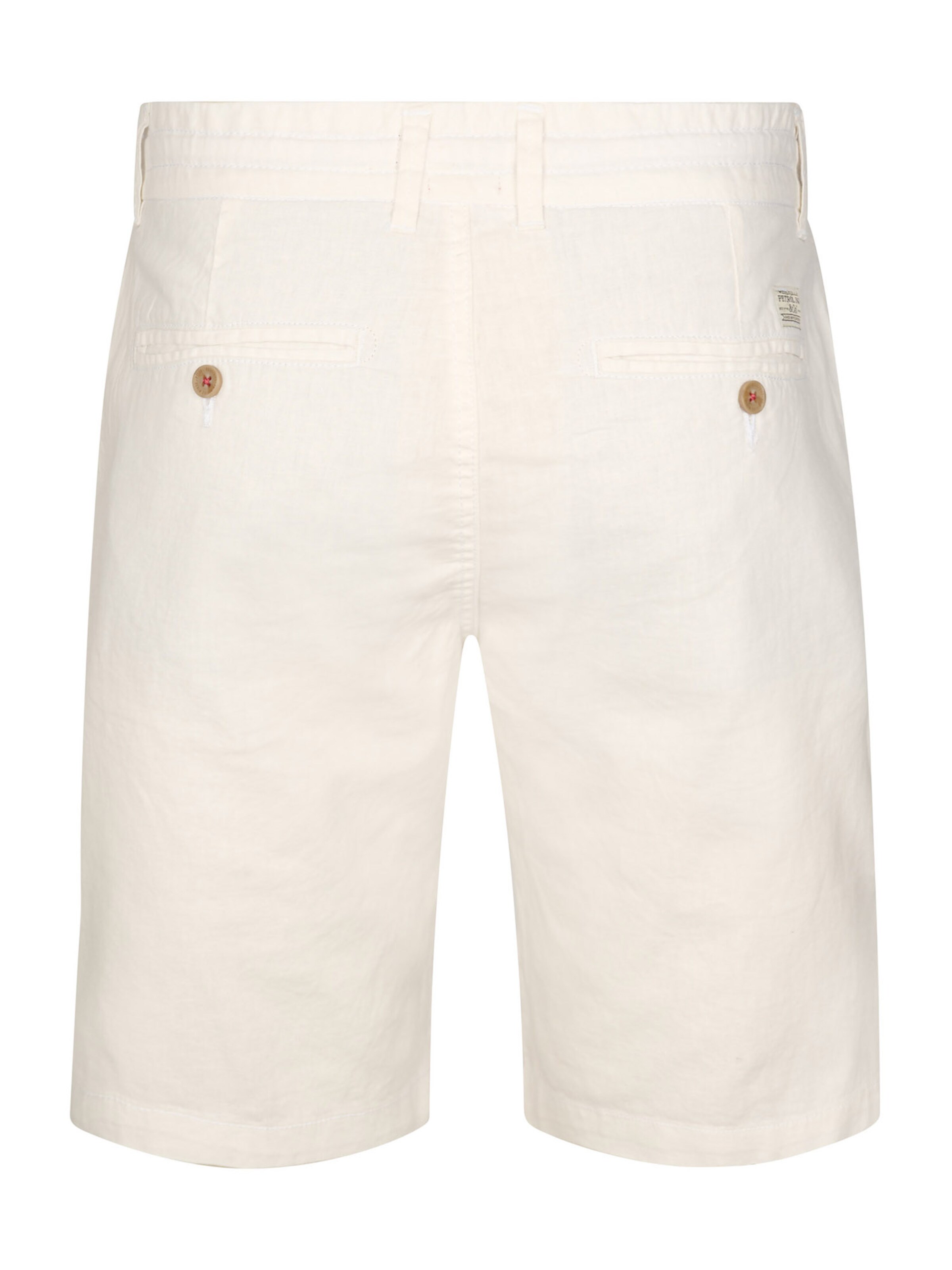 Petrol Industries Regularen Hlače | bela barva