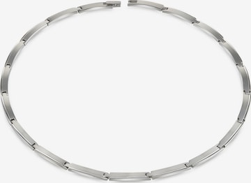 Boccia Titanium Necklace in Silver: front