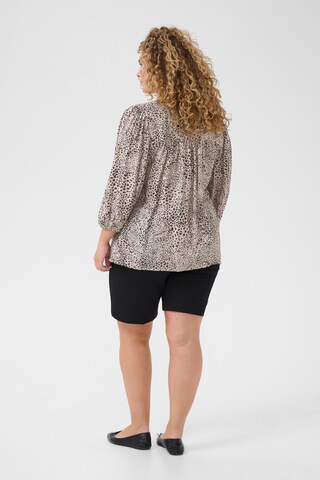 Chemisier 'Debri' KAFFE CURVE en gris