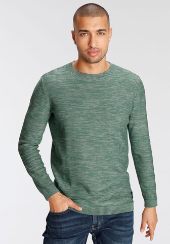 AJC Sweater in Green: front
