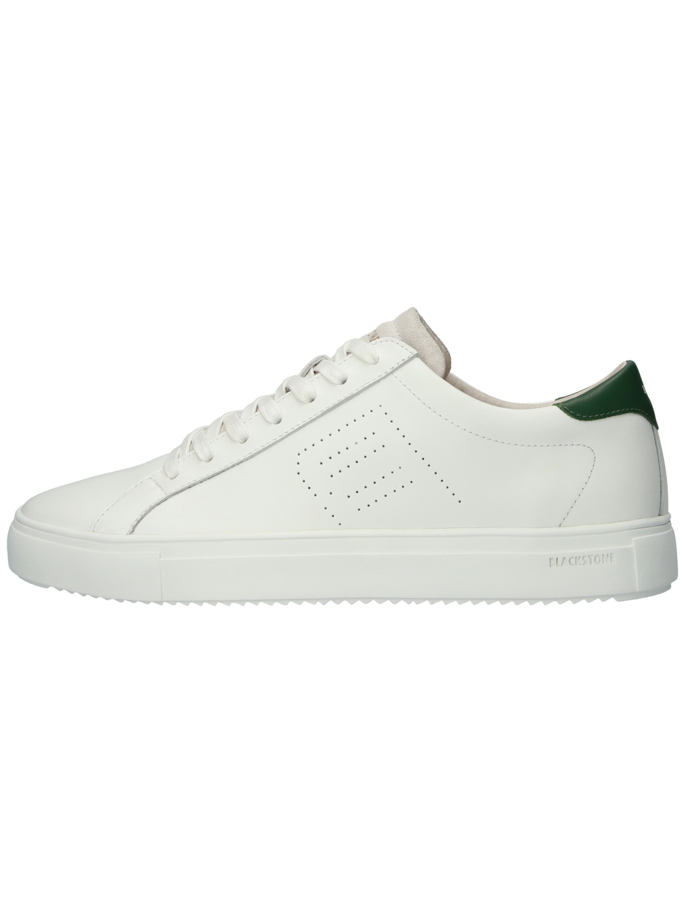 BLACKSTONE Sneakers laag 'Slate Roscoe DG506' in de kleur Spar / Wit, Productweergave