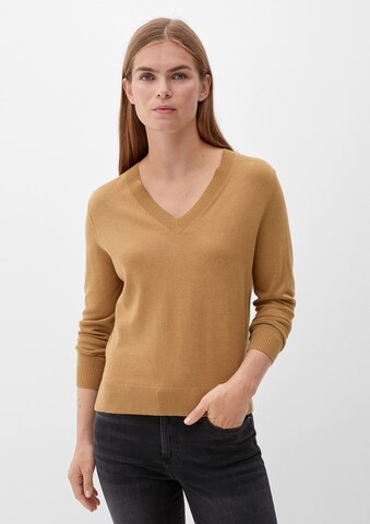 Pull-over s.Oliver en beige : devant