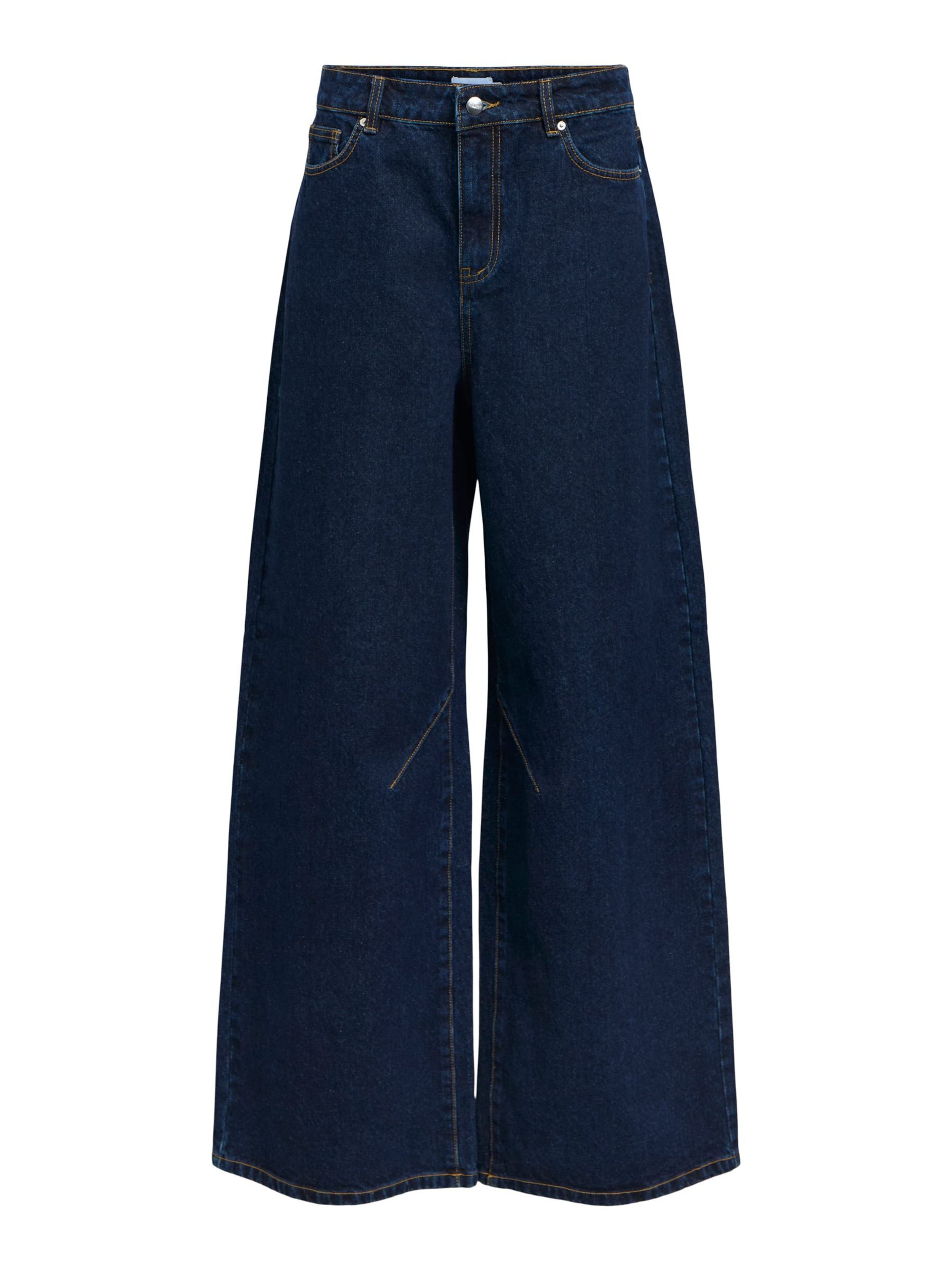 OBJECT Wide leg Jeans in Blue: front