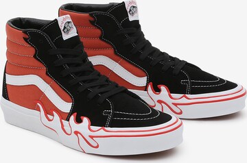 Sneaker înalt 'SK8-Hi Flame' de la VANS pe maro