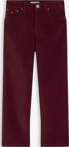 Loosefit Pantalon TOMMY HILFIGER en rouge : devant