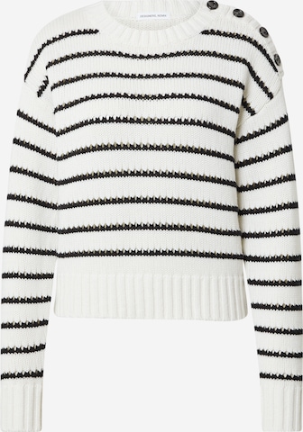 Designers Remix Sweater 'Matis Breton' in White: front