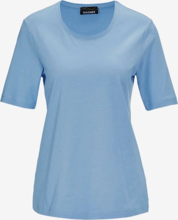 T-shirt Goldner en bleu : devant