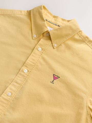 Coupe regular Chemise Next en jaune