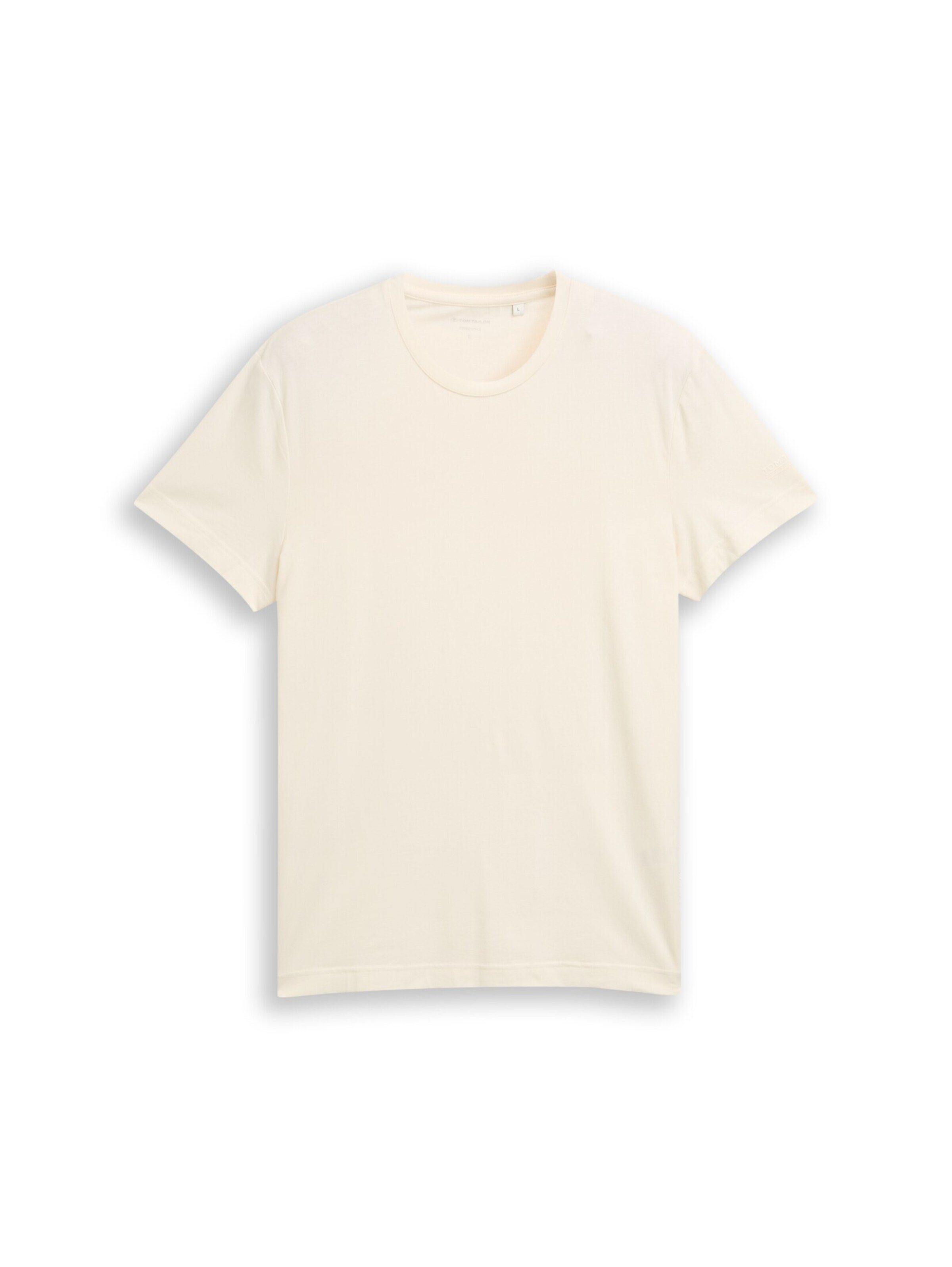 TOM TAILOR T-Shirt in Beige: Vorderseite