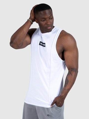 Smilodox Performance Shirt 'Richard' in White: front