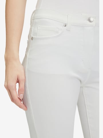 Betty Barclay Slimfit Perfect Body-Jeans mit Steppungen in Weiß