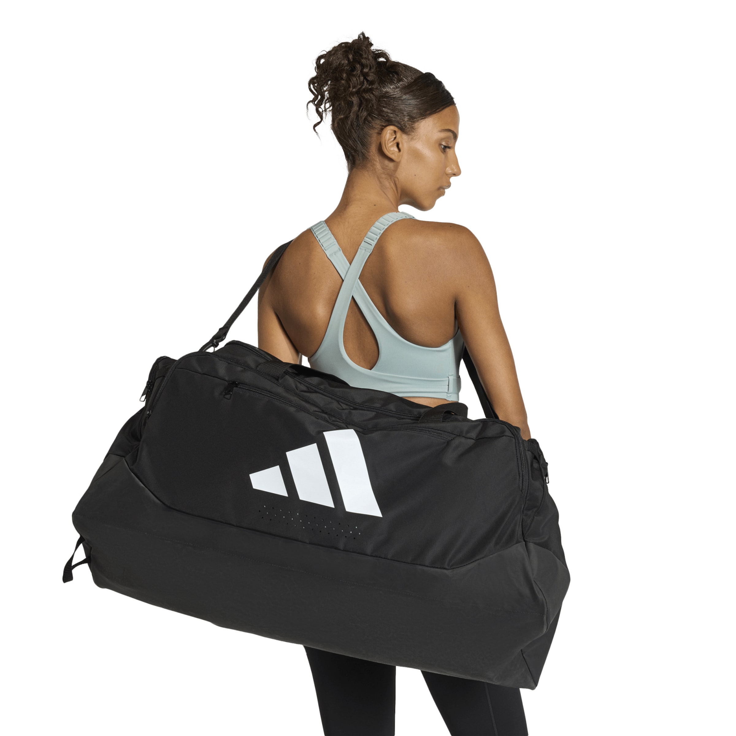 ADIDAS PERFORMANCE Sporttas 'TRAINING DEFENDER DUFFLE BAG' in Zwart