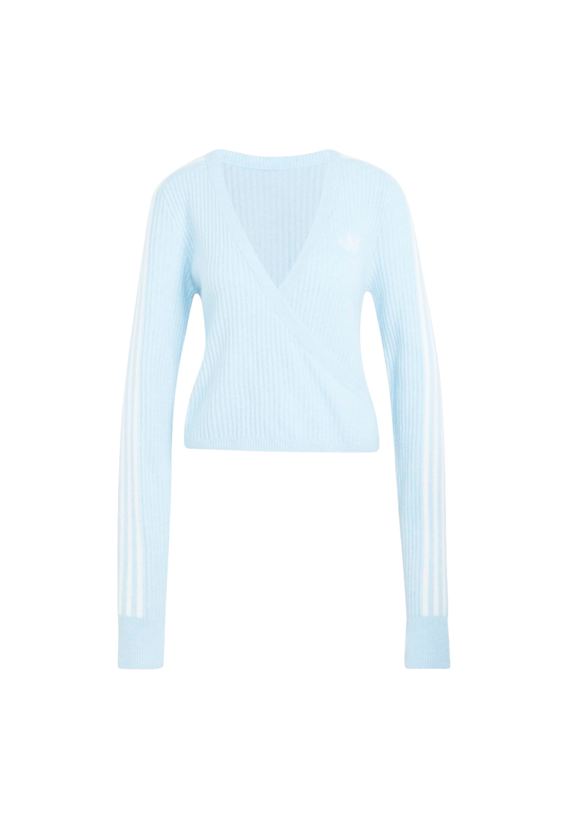 ADIDAS ORIGINALSPulover 'Adidas Originals By Jennie' - plava boja: prednji dio