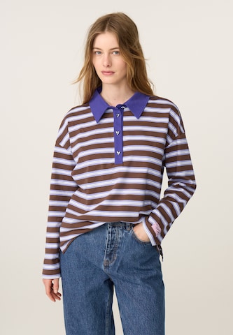 Fabienne Chapot Sweatshirt in Bruin: voorkant