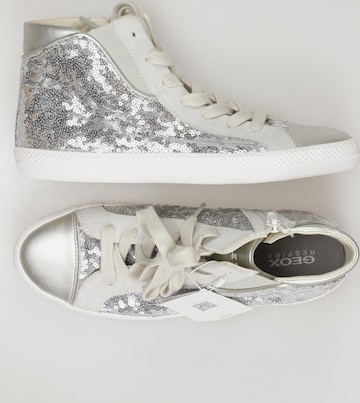 GEOX Sneakers & Trainers in 37 in Silver: front