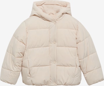 MANGO KIDS Зимно яке 'Tina' в бежово: отпред