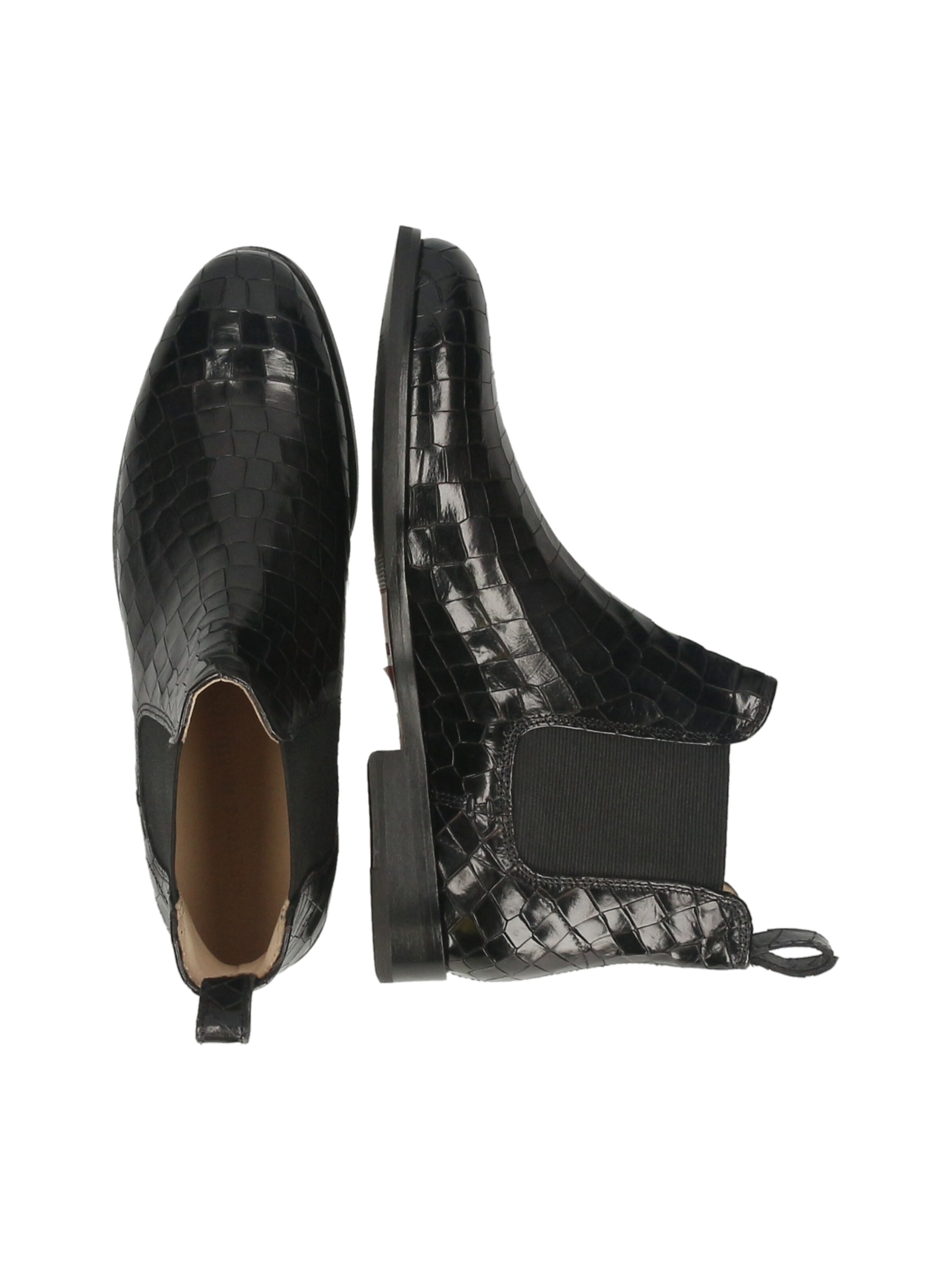 MELVIN & HAMILTON Chelsea Boots 'Susan 10'‌ in Schwarz