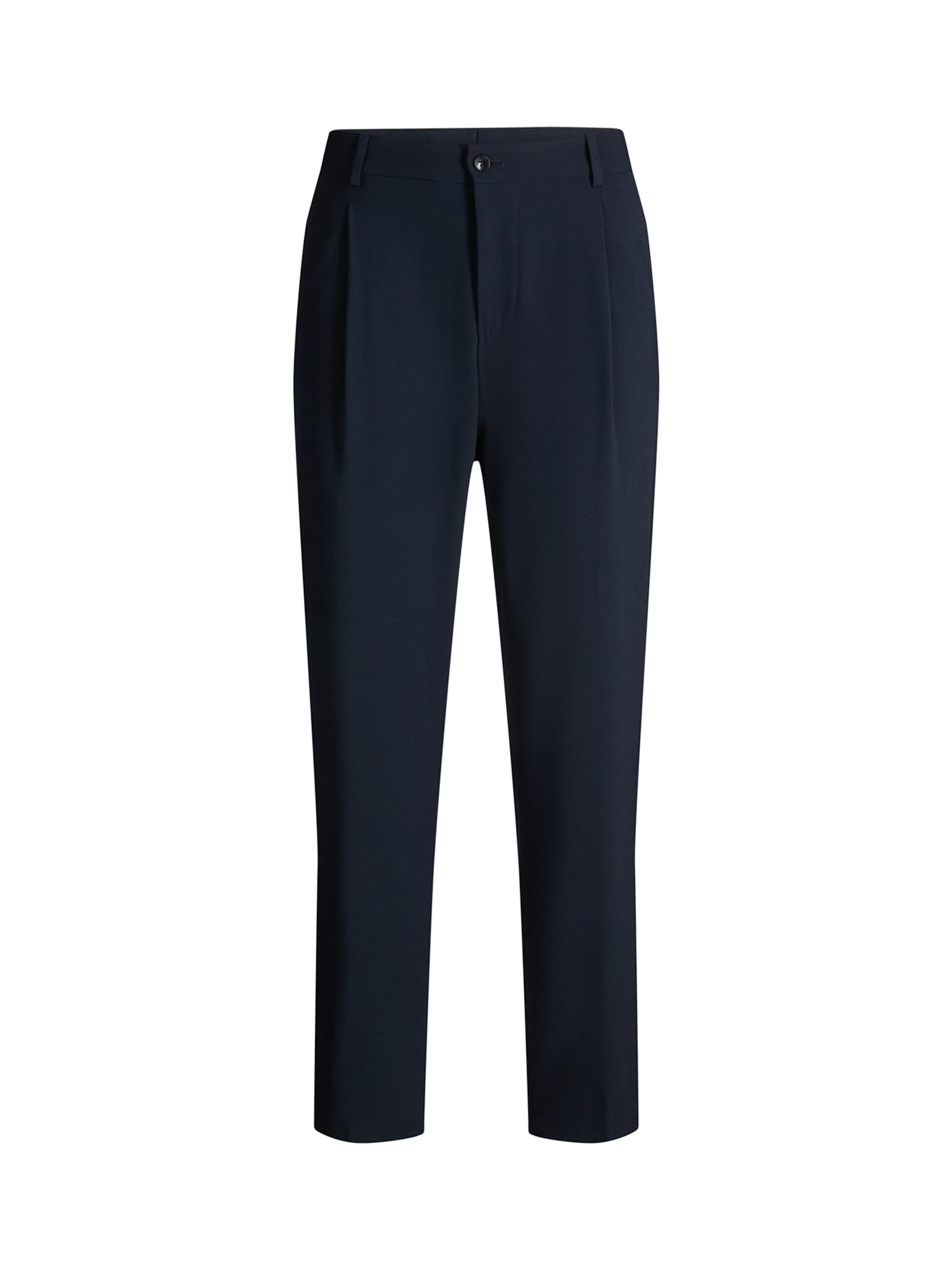STRELLSON Loose fit Pleat-front trousers ' Lois ' in Blue: front