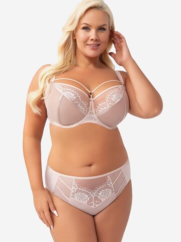 Gorsenia T-Shirt BH 'K496 Paradise' in Beige
