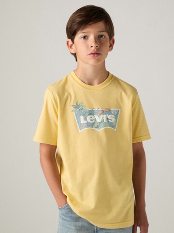 T-Shirt 'HIGH TIDE BATWING' Levi's Kids en jaune : devant