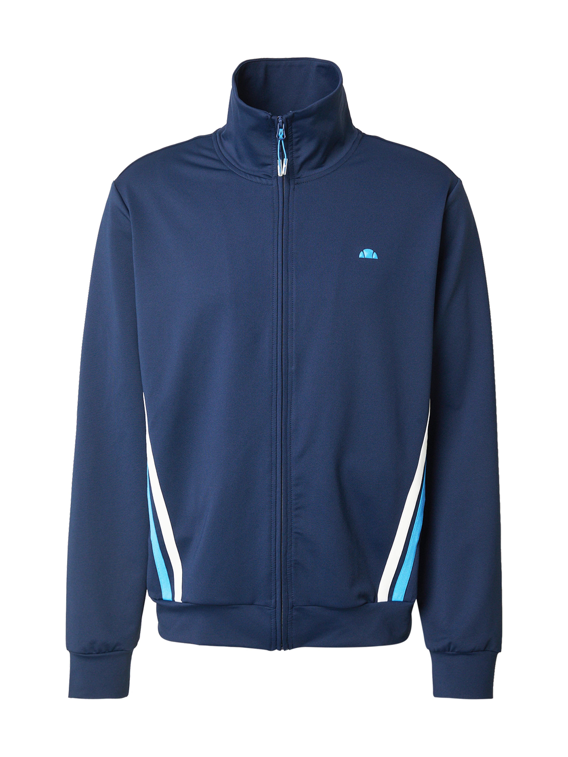 ELLESSE Sweat jacket in Blue: front