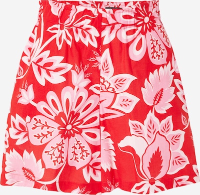 Kelnės iš OUI, spalva – šviesiai rožinė / raudona / balta, Prekių apžvalga