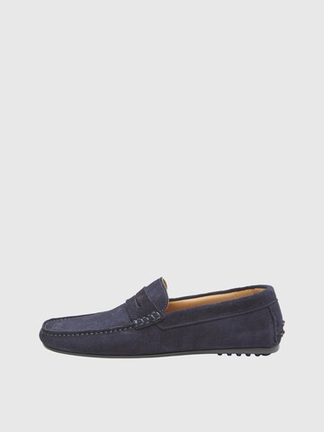 SELECTED HOMME Mokassin 'SLHSERGIO' in Blau: Vorderseite