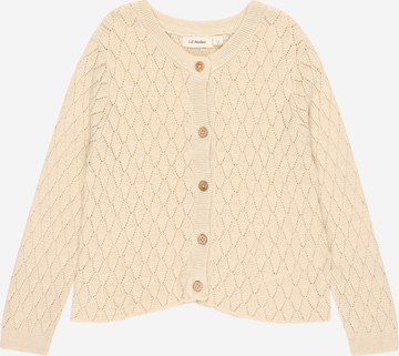 NAME IT Knit Cardigan 'Reaf' in Beige: front