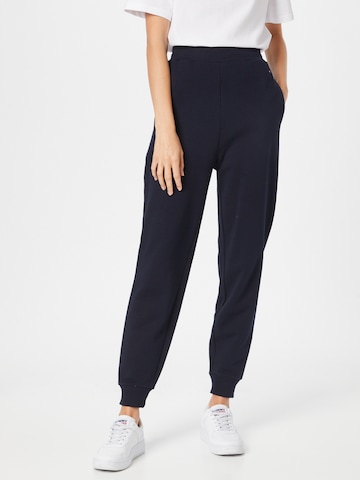 TOMMY HILFIGER Tapered Broek in Blauw: voorkant