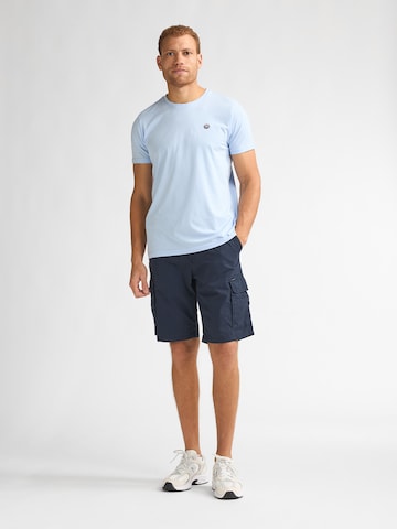 T-Shirt 'Windward' Petrol Industries en bleu