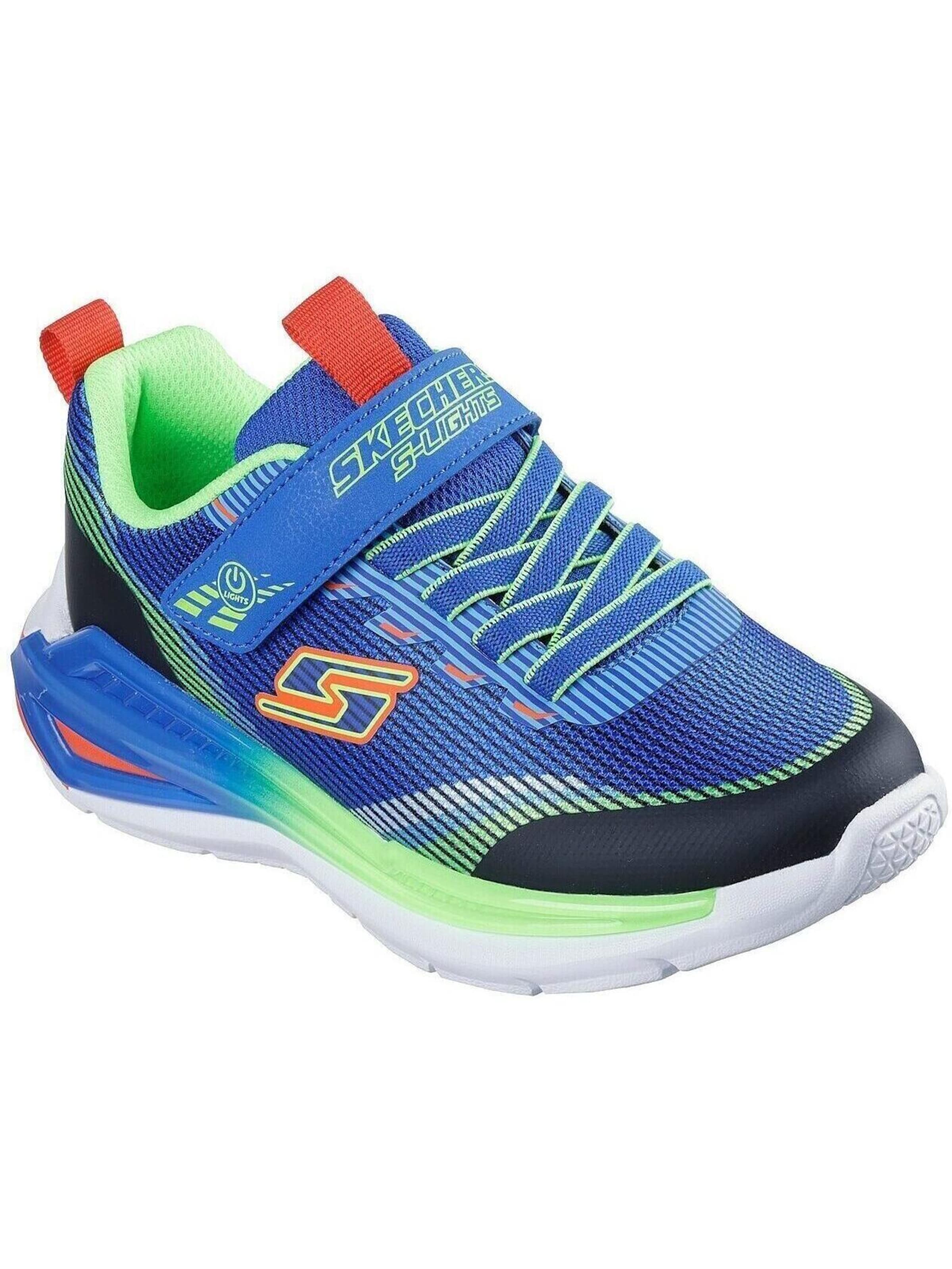 SKECHERS Sportschoen 'S Lights-tri-namics 2.0' in Blauw: voorkant
