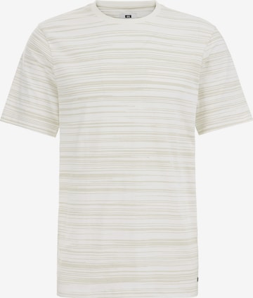 T-Shirt WE Fashion en blanc : devant