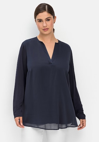 SHEEGO Tunic in Blue: front