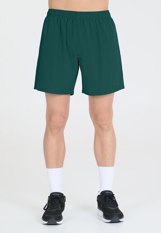 ENDURANCE Regular Sports trousers 'Kroser' in Green: front