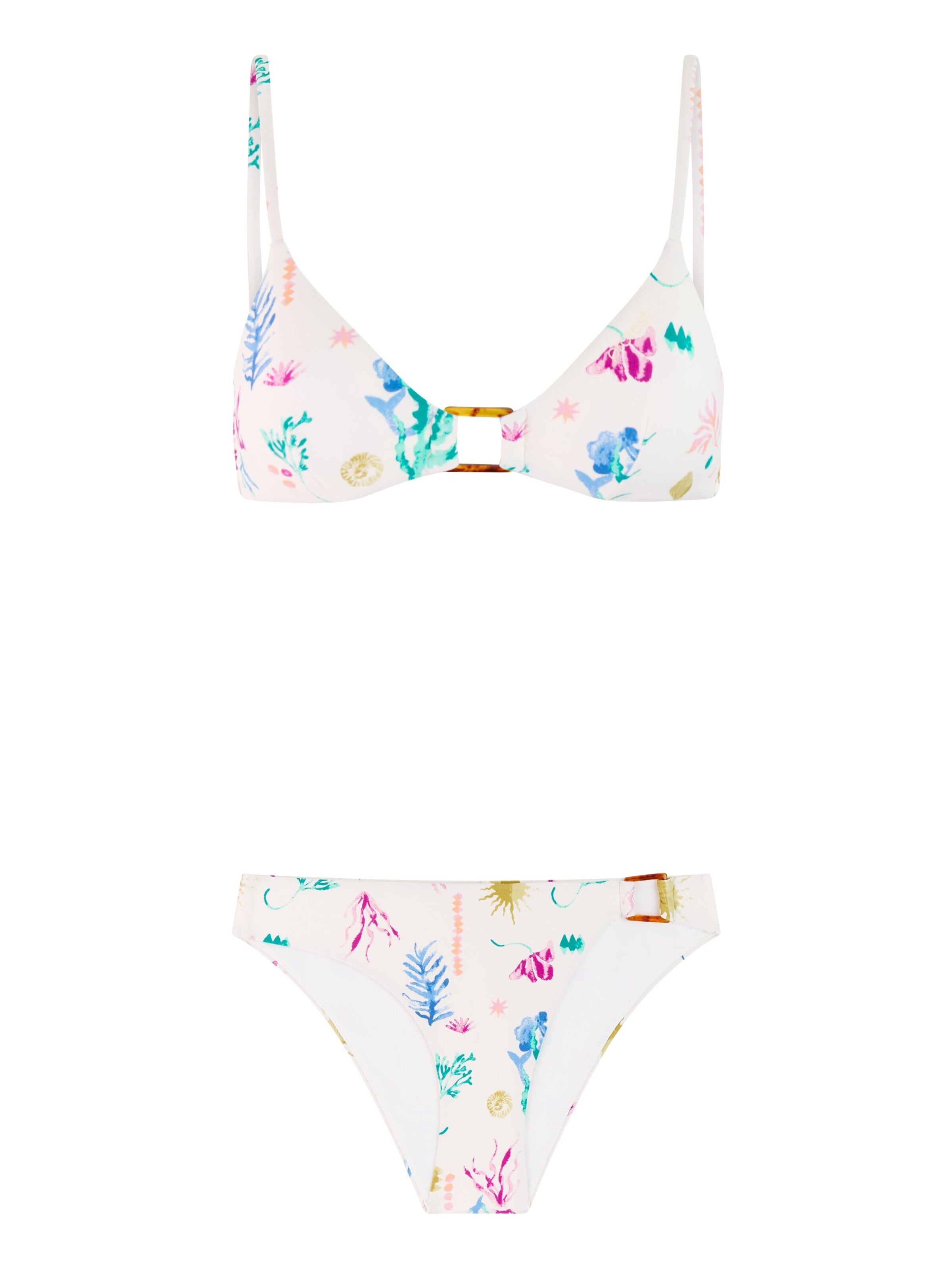 Bikini 'PRTIndes' PROTEST en blanc : devant