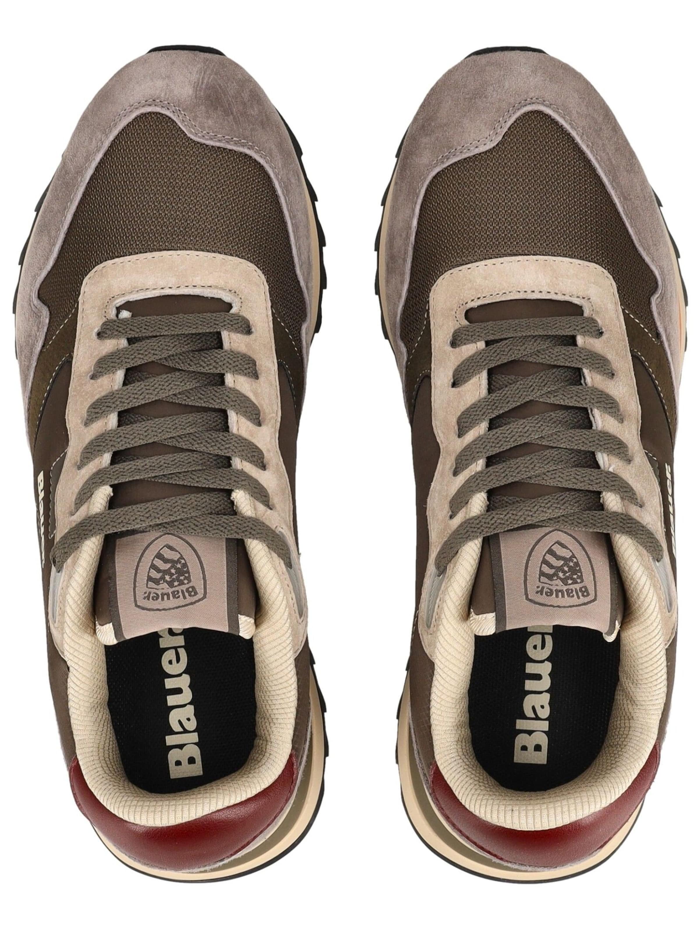 Sneaker bassa di Blauer.USA in verde