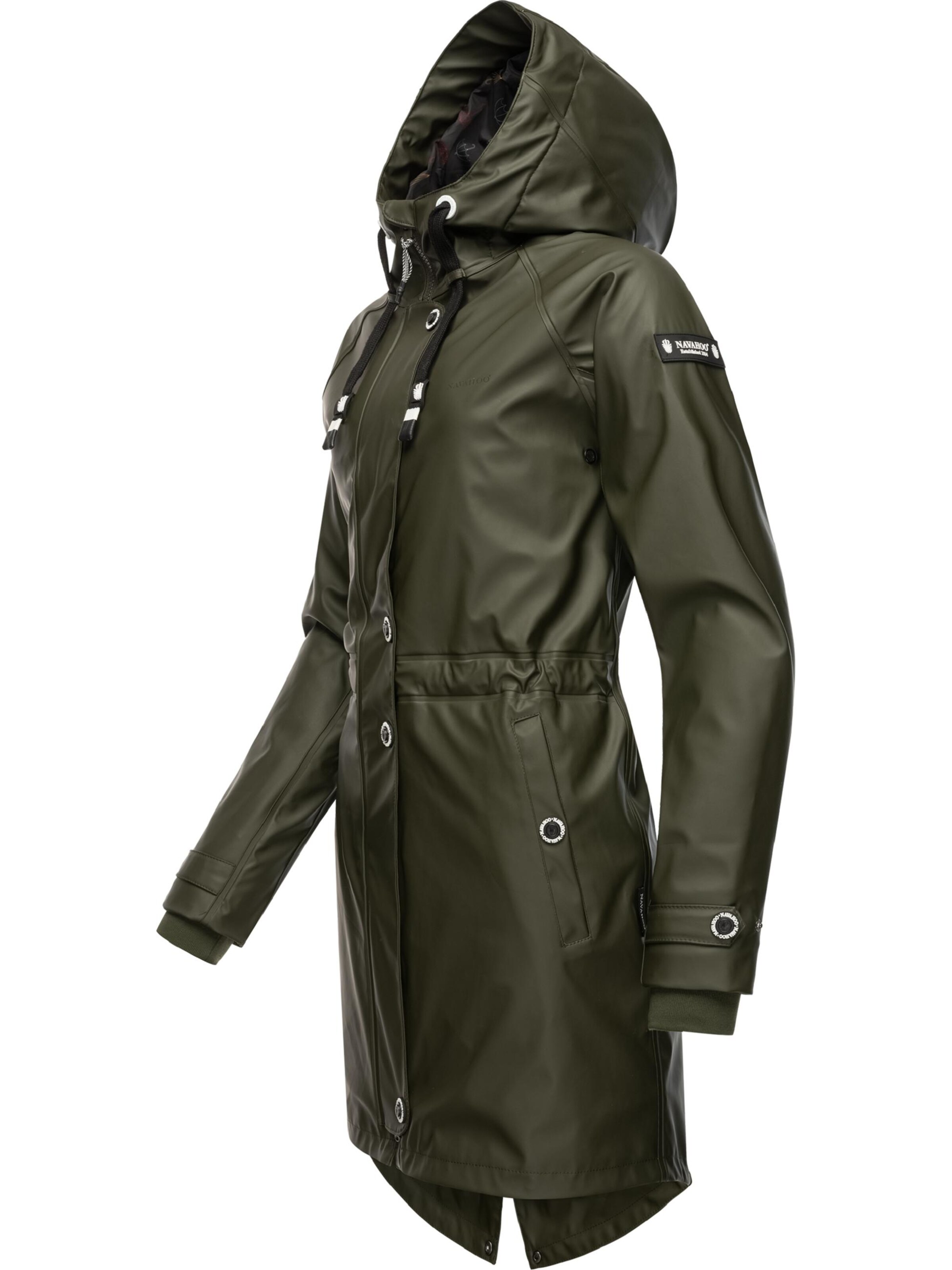 Manteau fonctionnel 'Rainy Flower' NAVAHOO en vert