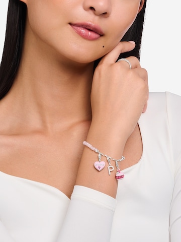 Thomas Sabo Anhänger 'P' in Silber: Vorderseite