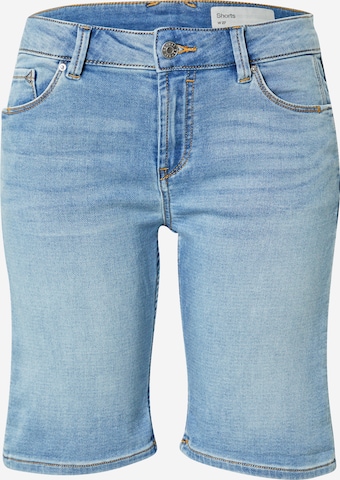 ESPRIT Slimfit Jeans in Blauw: voorkant