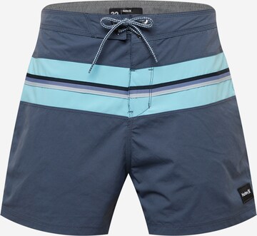 Hurley Athletic Swim Trunks 'SESSIONS BOHEMIA' in Blue: front