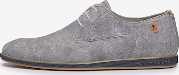 Floris van Bommel Lace-Up Shoes 'Presli 02' in Grey: front