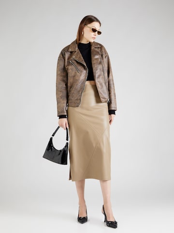 TOPSHOP Nederdel i beige