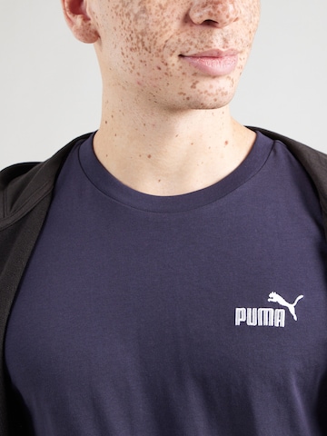 PUMA Функциональная футболка 'Ess No. 1' в Синий