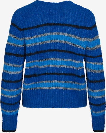 VILA Knit Cardigan 'FINLEY' in Blue