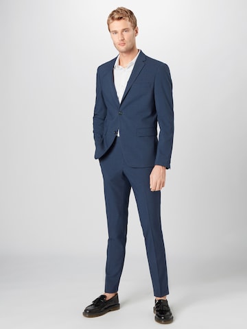 Lindbergh Slim fit Suit in Blue: front