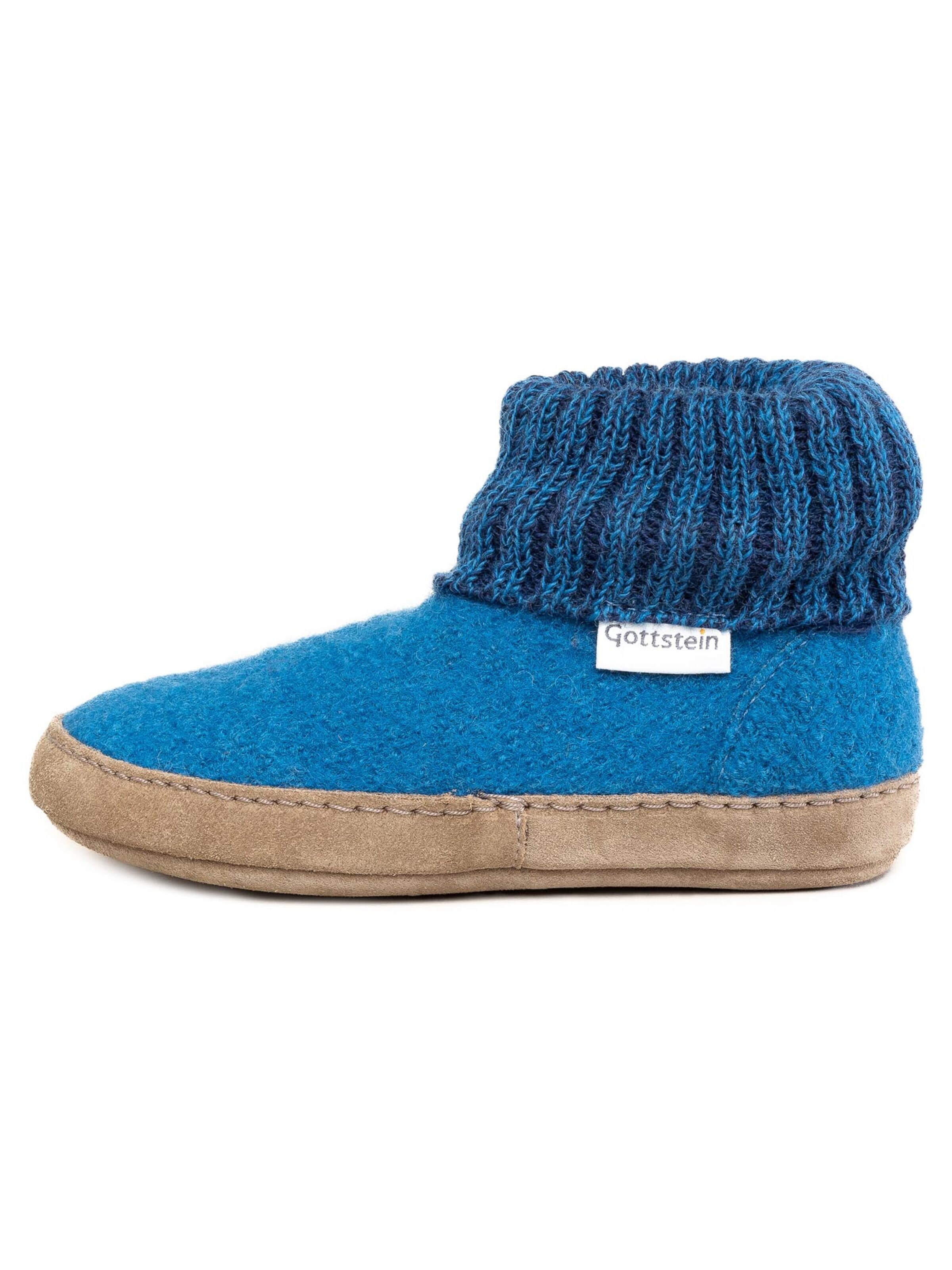 Gottstein Huisschoenen 'Alpine Boot LE' in Blauw: voorkant